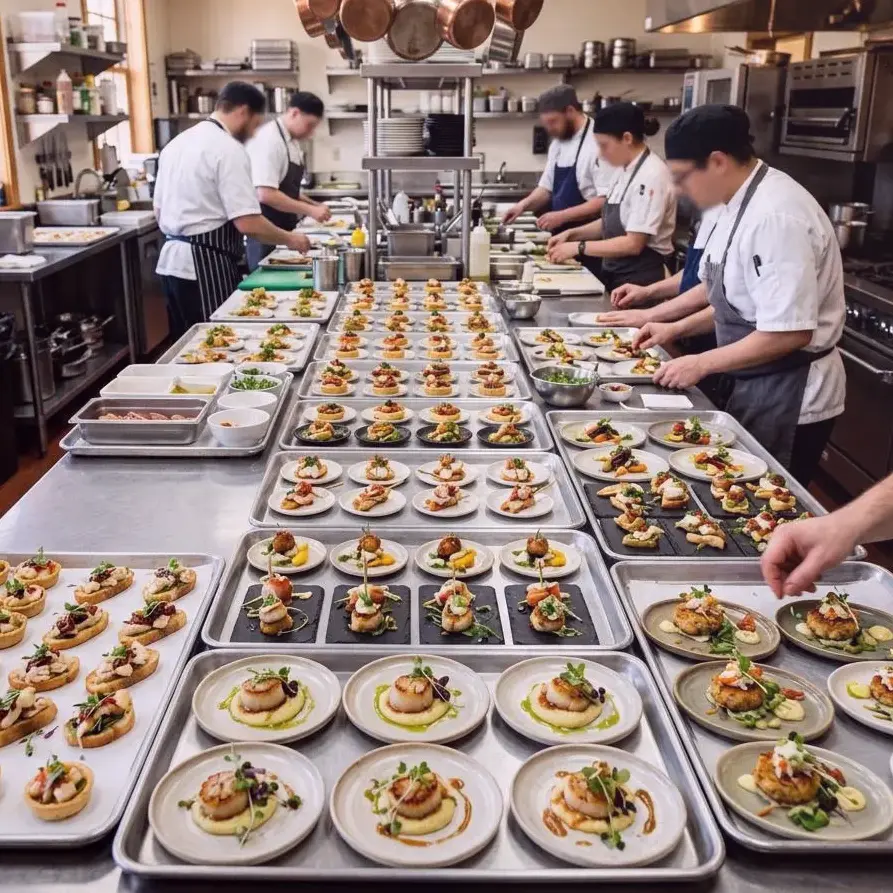 Steinbog Buch — catering in Hamburg