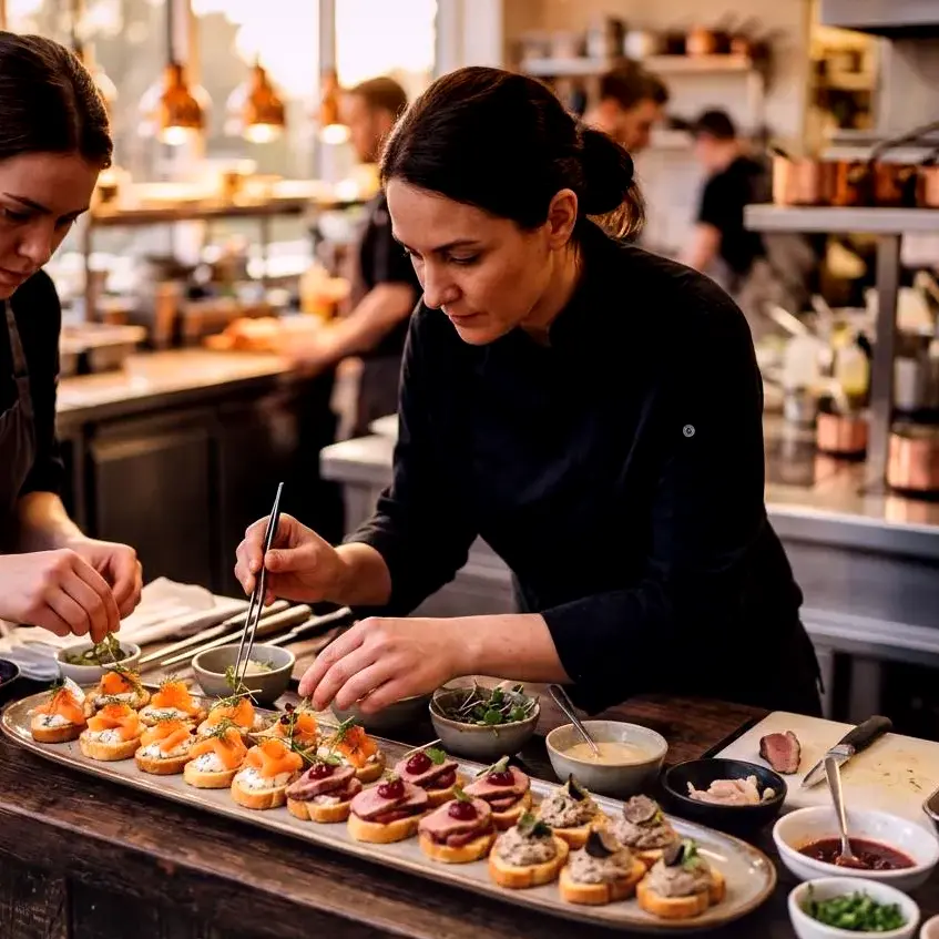 Steinbog Buch — catering in Hamburg